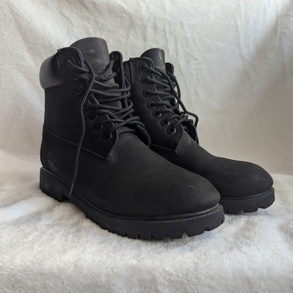 Black Timberland Boots Womens Size 7 1/2